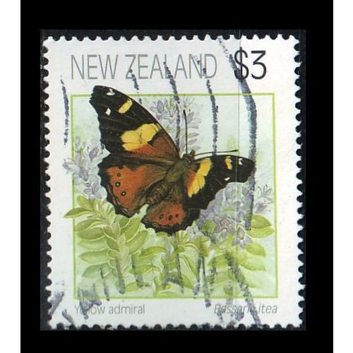 NEUSEELAND NEW ZEALAND [1991] MiNr 1210 ( O/used ) [01] Schmetterlinge