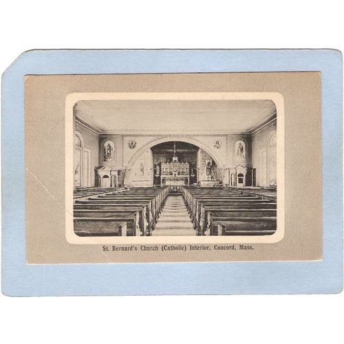 MA Concord St Bernards Church Catholic Interior ma_box2~984