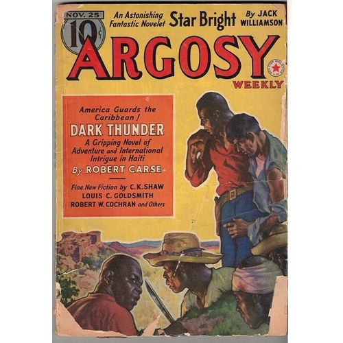 ARGOSY WEEKLY NOV . 25 MAGAZINE 1939