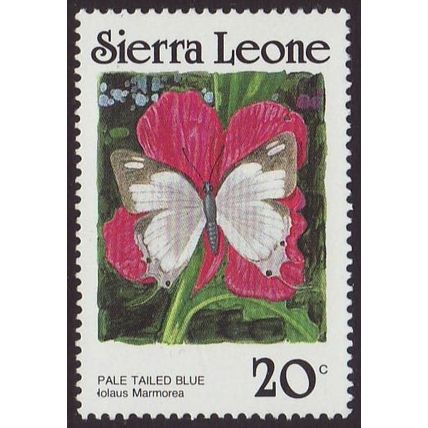 Sierra Leone 1987 SG 1029B UMM - Fauna/Insects/Butterflies (E-976-02)