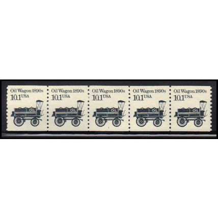 2130 10.1c Oil Wagon Very Fine MNH Dry Gum PNC 1/5 X1966