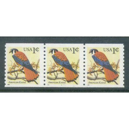 3044 1c American Kestrel Fine MNH PNC 1111/3 BYCM Type I SD G0140