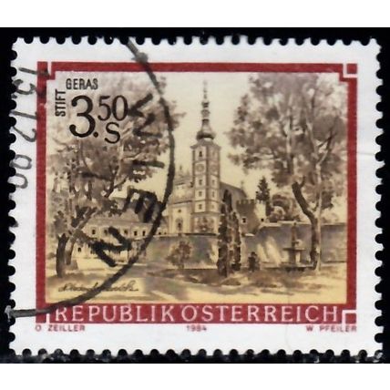 AUSTRIA, 1984 3.50s Church, SG 1996 (Scott #1285), used