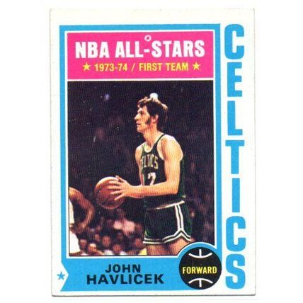 76 77 TOPPS JOHN HAVLICEK ALL STAR CELTICS