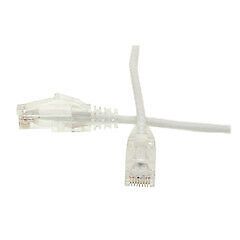 Pack of 2] Cat6 White Slim Ethernet Patch Cable, Snagless/Molded Boot, POE C...