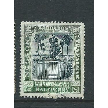 barbados stamps sg146 sg 146 nelson used fu