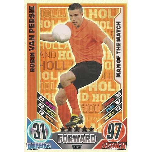 Match Attax - Euro 2012: MotM - Holland, van Persie