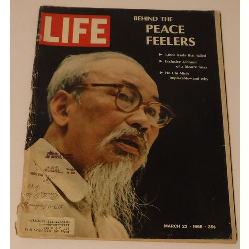 Life Magazine March 22,1968 Ho Chi Minh the Implacable