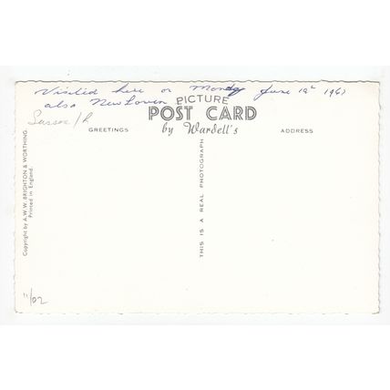 Rottingdean East Sussex RP Multiview Postcard 1195