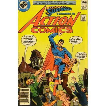 Action Comics (Vol 1) # 499 VFN Price VARIANT BRONZE AGE COMICS