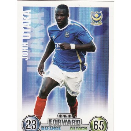 Match Attax 2007/2008 John Utaka Portsmouth
