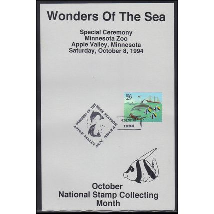 Page 2864 29c Sea Life (No Cachet-U/A) Box0531