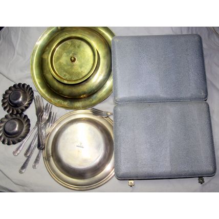 metalware silver plate copper brass domestic religious