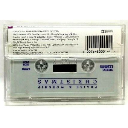 Praise & Worship Christmas 1990 Cassette Tape (DMC1)