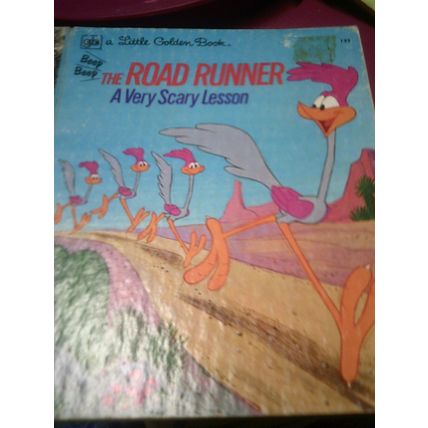 Road Runner - A Very Scary Lesson Little Golden Book