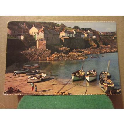 COVERACK, CORNWALL used postcard 1968 pm =