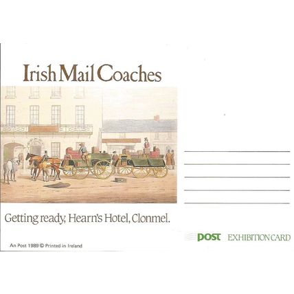 Exhibition Postcards: Irish Mail Coaches