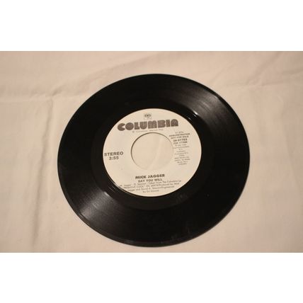 Mick Jagger 45 Promo-SAY YOU WILL STEREO