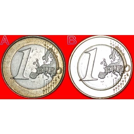 TWO VARIETIES FINLAND★CYPRUS★ 1 EURO 2008! UNCOMMON 2 COINS★LOW START★NO RESERVE