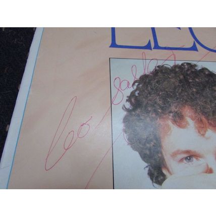 LEO SAYER 1984 Tour Brochure, autographed.