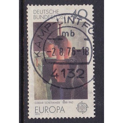 GERMANY 1975 EUROPA 40pf USED SG1733 #1