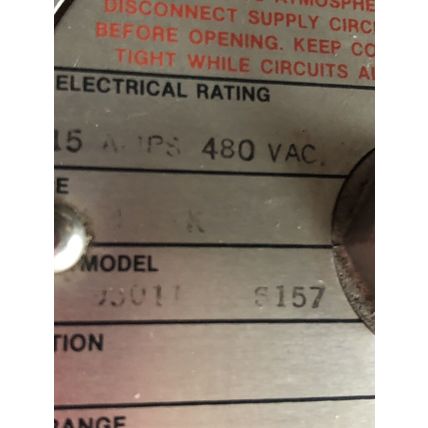 3/4 NPT UNITED ELECTRIC 95011 PRESSURE SWITCH 10-100PSI,UE H121K-95011 S157,Ez
