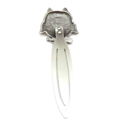 Owl Bookmark Metal Glitter Enamel Multicoloure Detail 11 CM Gift Collectable