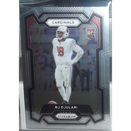 2023 Panini Prizm BJ OJULARI (Cardinals) Rookie Card #301