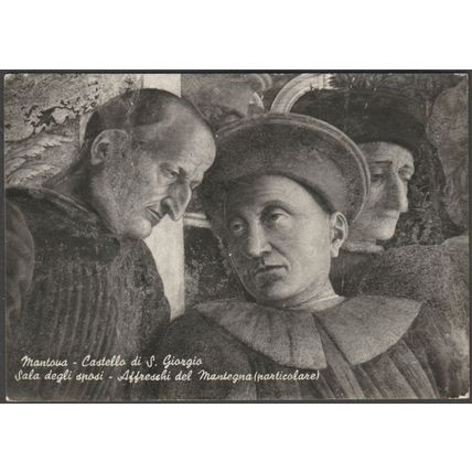 Mantegna - Fresco, Castello di San Giorgio, 1962 - Moreschi Foto Cartolina