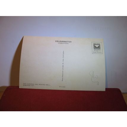 GARDENS & WISHING WELL, SYMONDS YAT unused postcard Colourmaster dated 1978 =