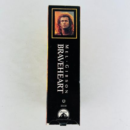 Braveheart VHS 1996 2-Tape Set Video Tape Mel Gibson