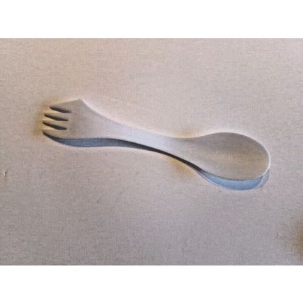 Pet Feeding Fork Knife Spoon - Plastic Dog Cat Food Fork Various Colours