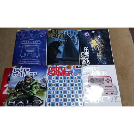 Retro Gamer magazine bundle -nice condition - issues 226/228/227/224/223/220