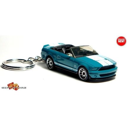 RARE KEYCHAIN BLUE SHELBY™ MUSTANG™ FORD CONVERTIBLE Ltd. Ed. GREAT GIFT