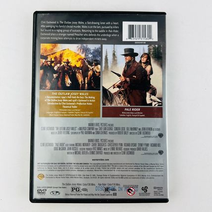 Clint Eastwood Double Feature - The Outlaw Josey Wales / Pale Rider DVD