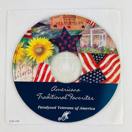 Paralyzed Veterans Of America - Americana Traditional Favorites CD P120-1761