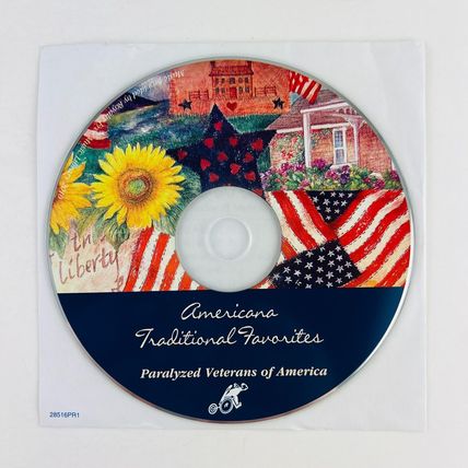Paralyzed Veterans Of America – Americana Traditional Favorites CD 28516PR1