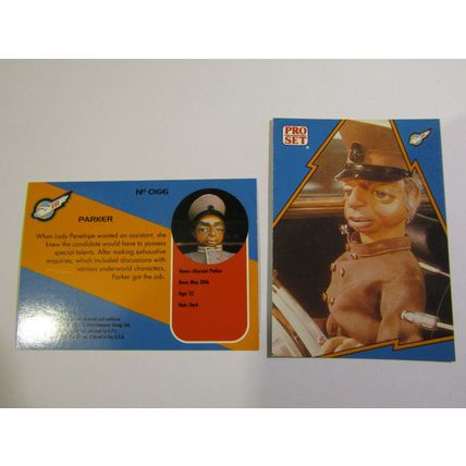 66. Parker - Thunderbirds IR 1992 PRO SET Trade Card.
