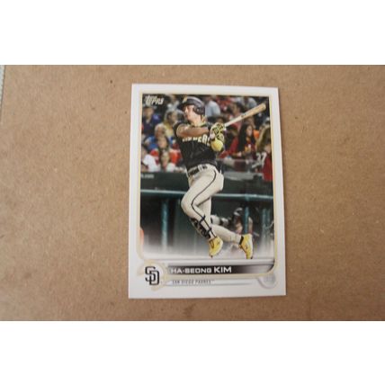 2022 topps baseball ha-seong kin card#188