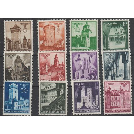 i: 40-51 MNH 1940 Cat € 20 General Gov.