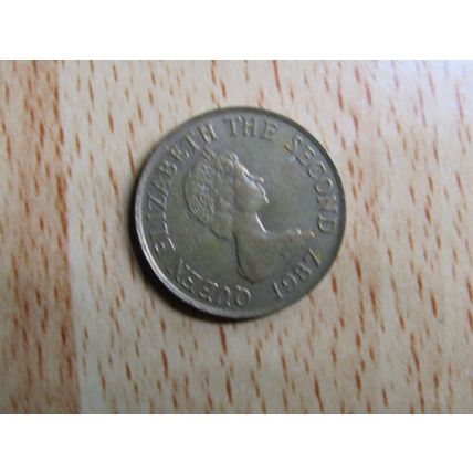 Jersey 1987 Elizabeth ll 1p Coin