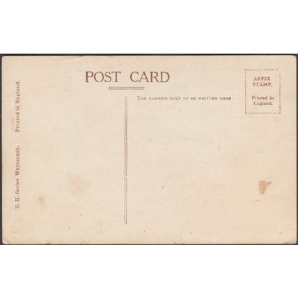 Sandsfoot Castle Sands, Wyke Regis, Dorset, c.1910s - EH Series Postcard