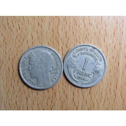 France Republic 1948 1 Franc Coin