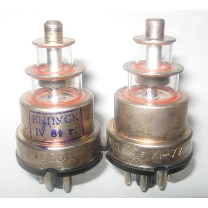 6S5D & 6S9D =C= Svetlana Soviet UHF Triode Vacuum Tube 2pcs, NEW, TESTED