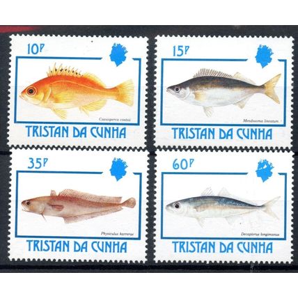 Tristan da Cunha QEII 1992 sg531/4 fish - MNH