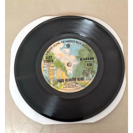 Alice Cooper : Teenage Lament '74 : 7" Single : 1973