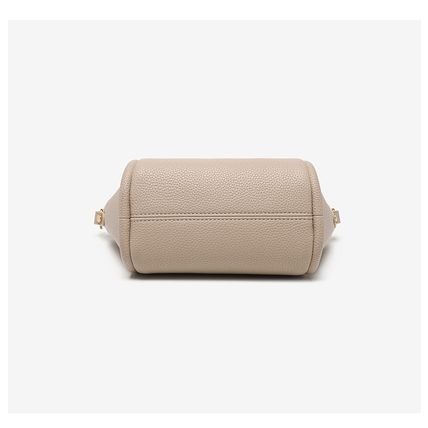 Genuine Leather Women's Top-handle Bags White