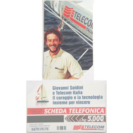 Italy Phone Card - Giovanni Soldini