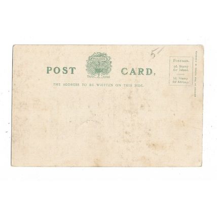 Folkstone, The Lower Road, Kent, Undivided Back Postcard.