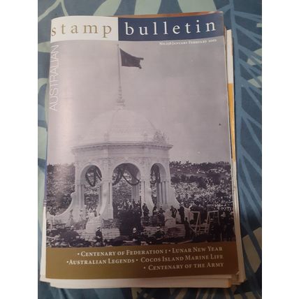 australian stamp bulletin No 258 jan feb 2001